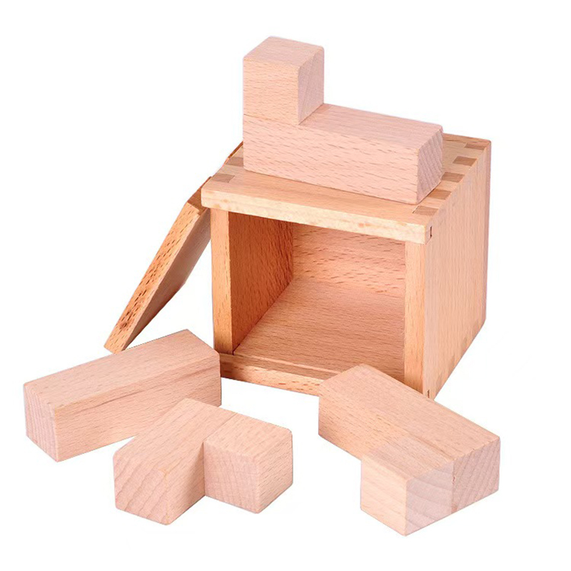 Woodworking Game - Magiczne IQ - Układanka z blokami