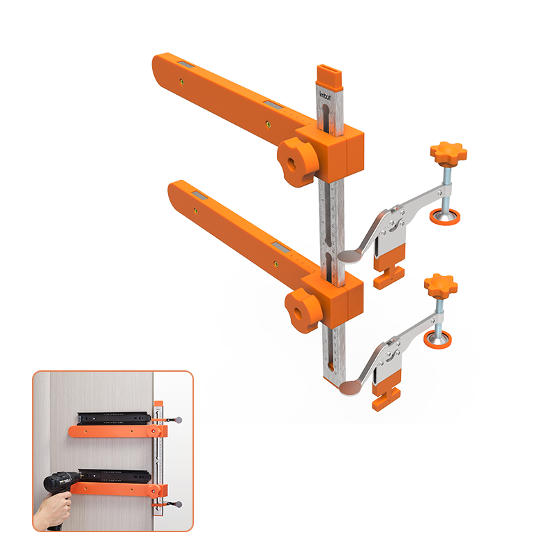 Woodworking Clamp - Wytrzymały szablon do montażu prowadnic szuflad