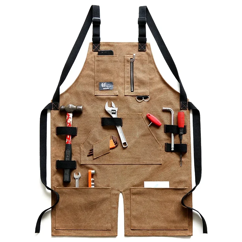 Woodworking Overalls - Grube, odporne na zużycie męskie i