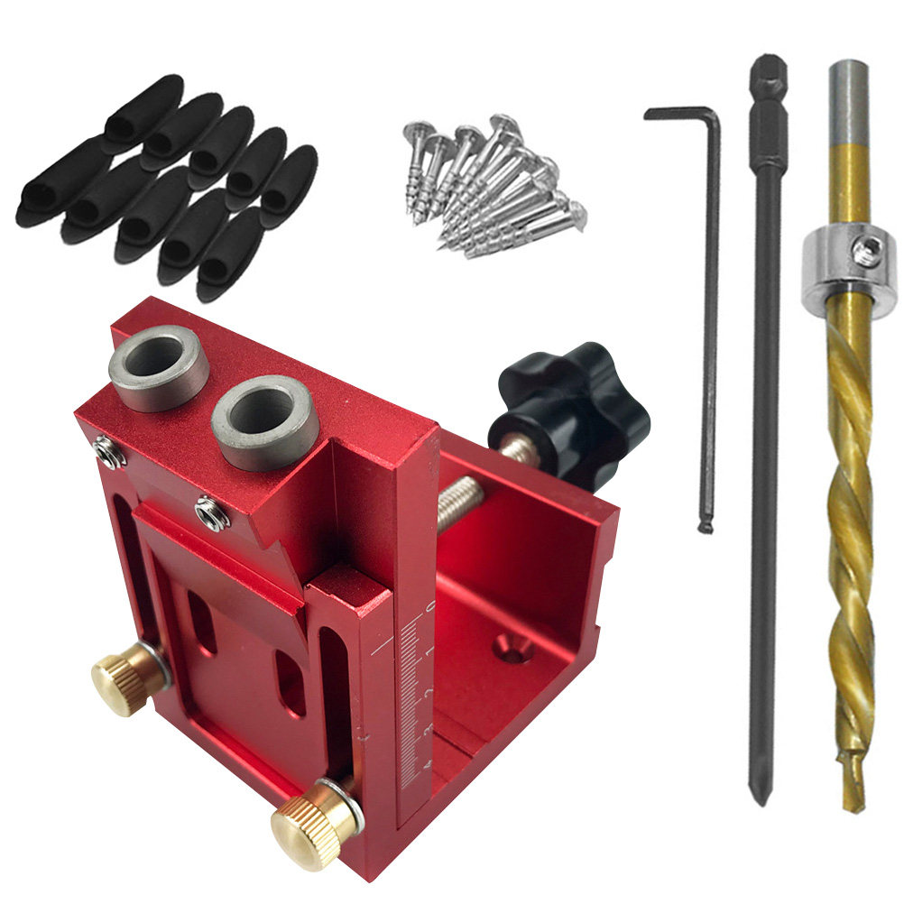 Woodworking Kits - Szablon do otworów kieszeniowych 1 zestaw,