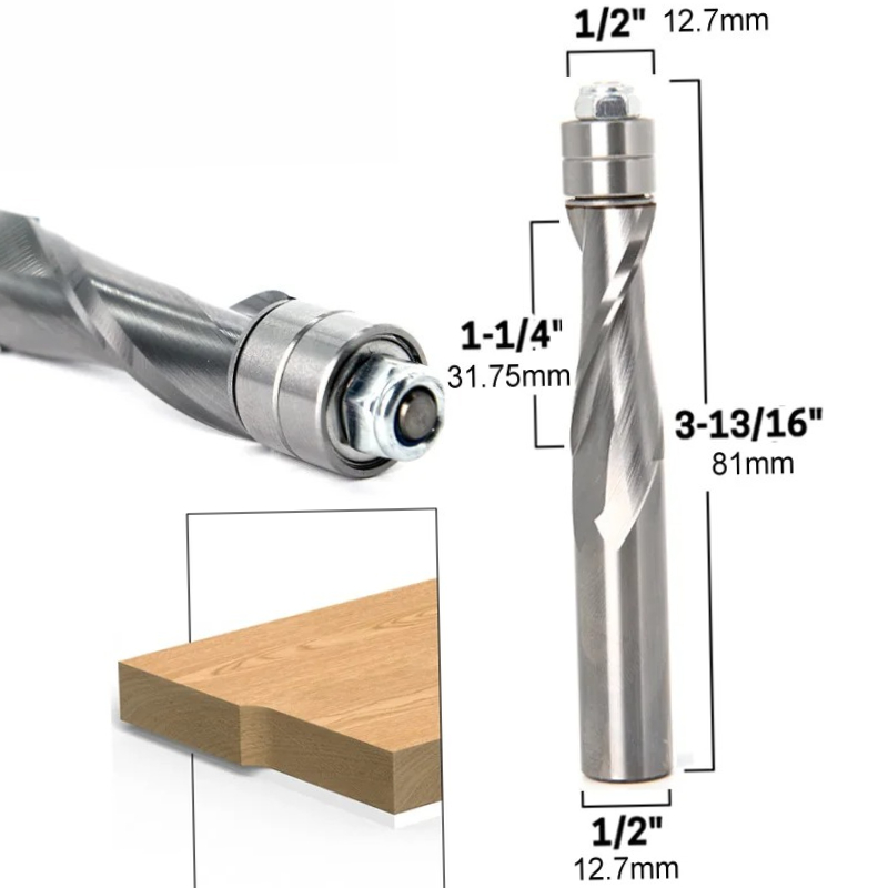 Frez spiralny z węglika spieka – Router Bits For Woodworking recenzja i cena