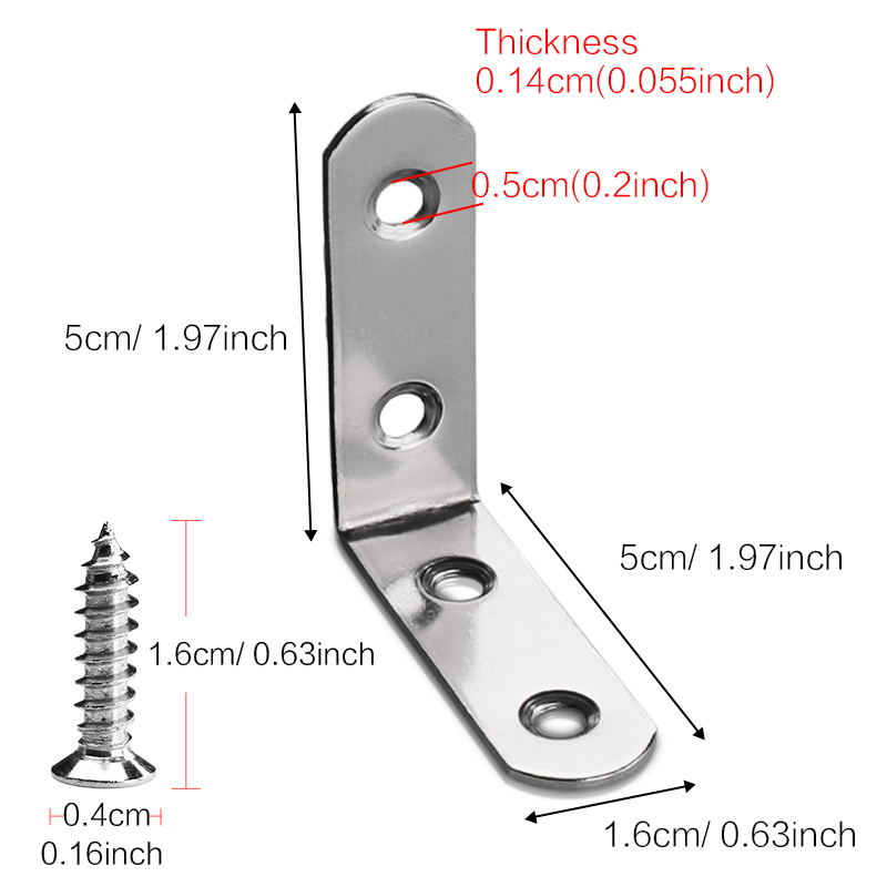3-20 szt. Wsporniki L ze stali – Woodworking X Brace recenzja i cena