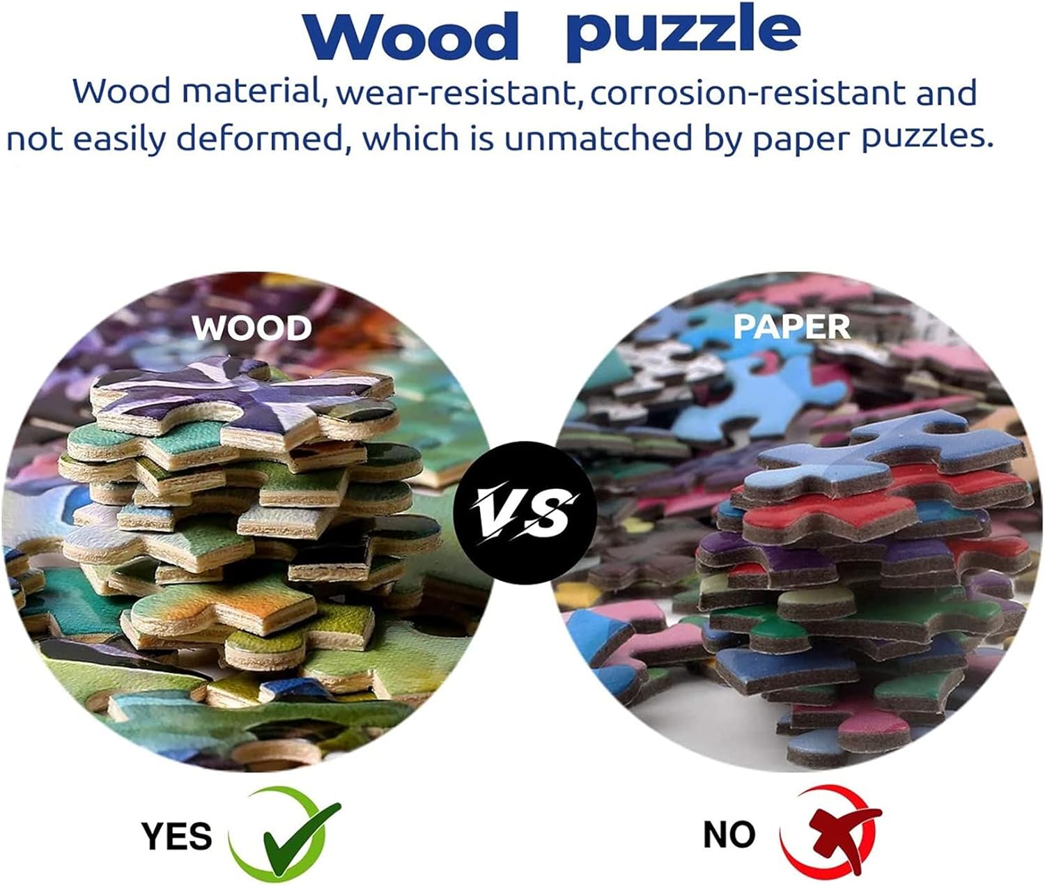 Puzzle samoprzylepne 500/300/1 – Woodworking Game recenzja i cena