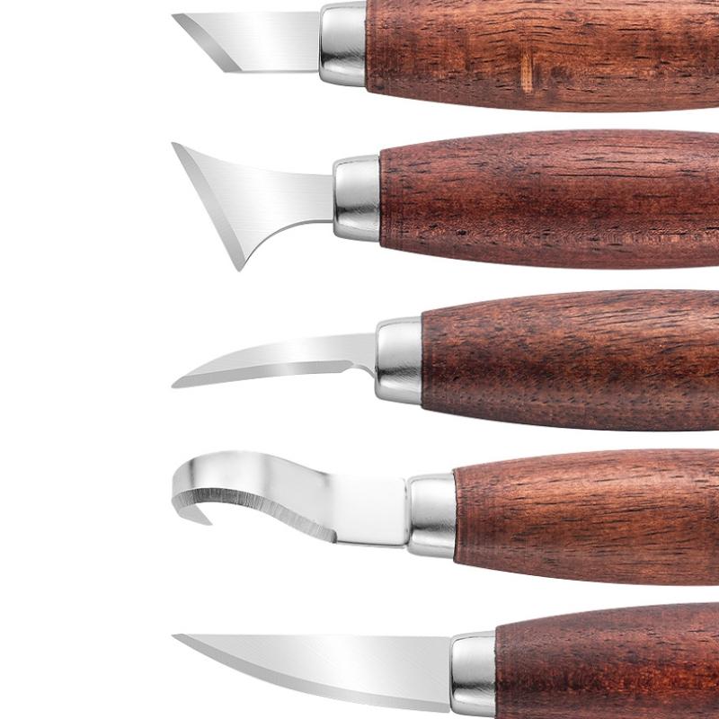 Zestaw 5 dłut do rzeźbienia w  – Woodworking Project recenzja i cena