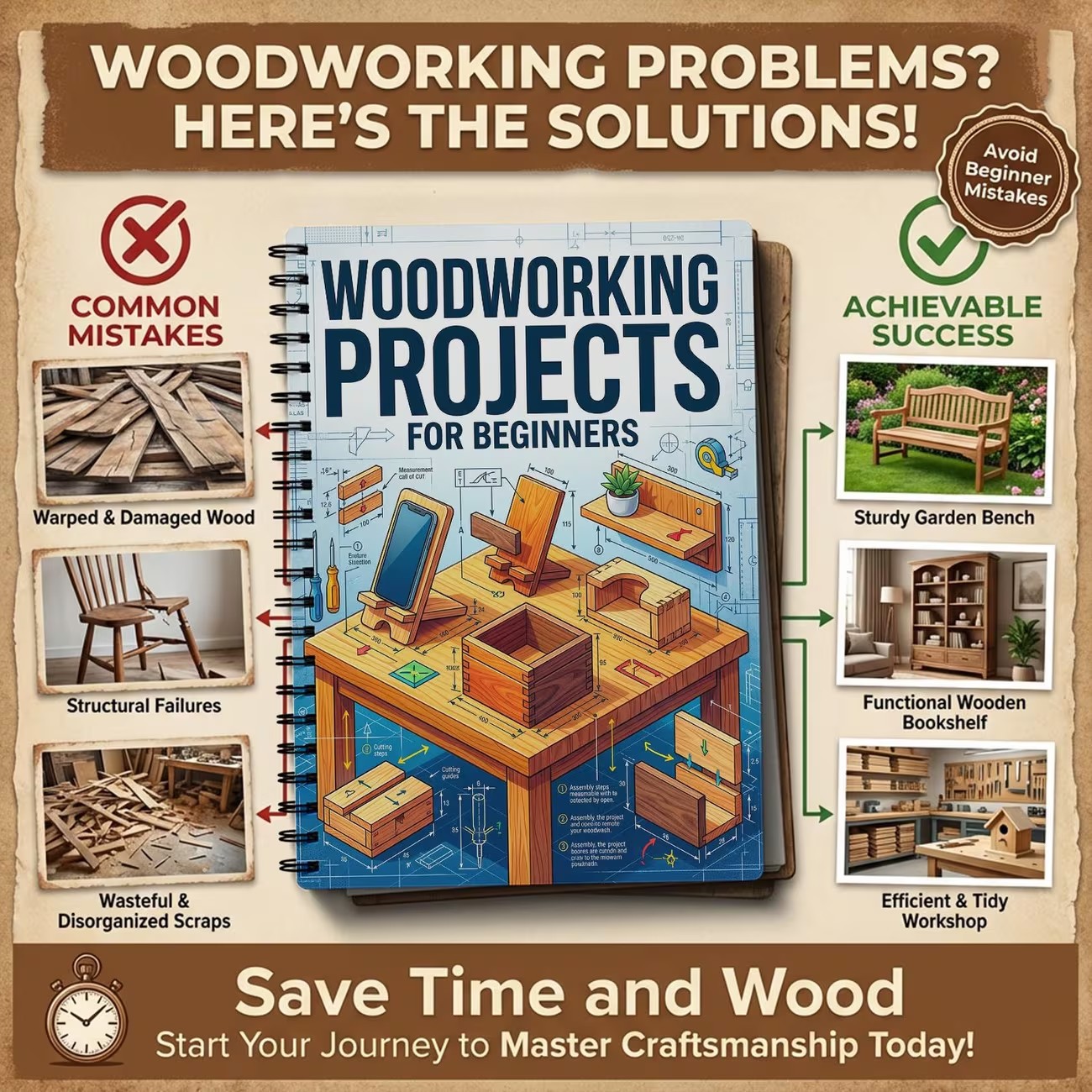 Proste plany prac z drewnem dl – Woodworking Ideas For Adults recenzja i cena