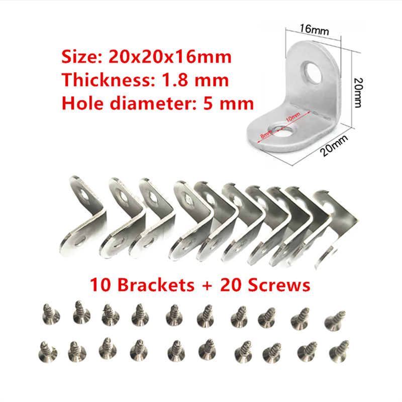10 x Stalowe wsporniki kątowe  – Woodworking X Brace recenzja i cena