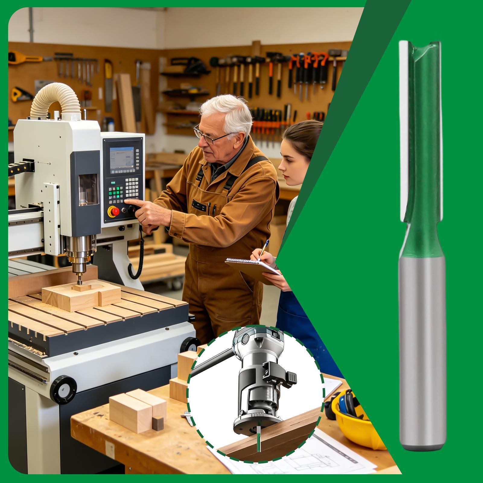 Frez prosty do drewna, trzpień – Router Bits For Woodworking recenzja i cena