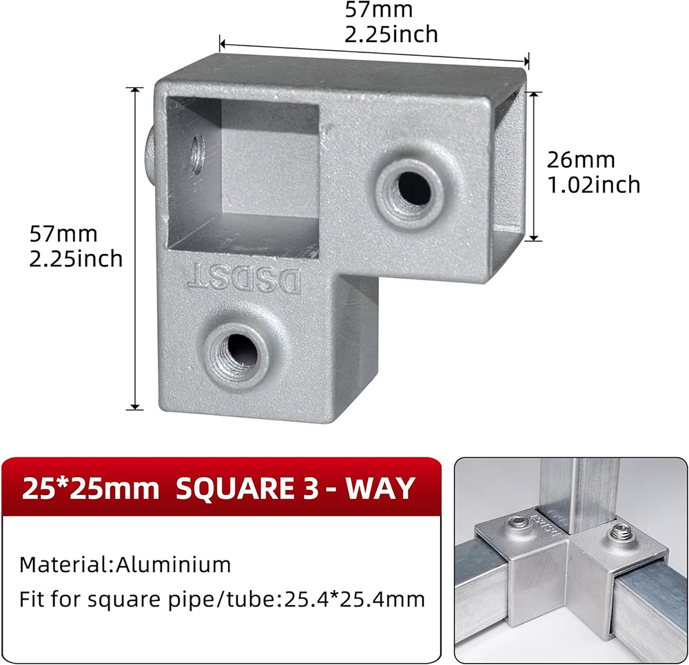 20/25/30mm Kwadratowe łączniki – Woodworking Youtube recenzja i cena