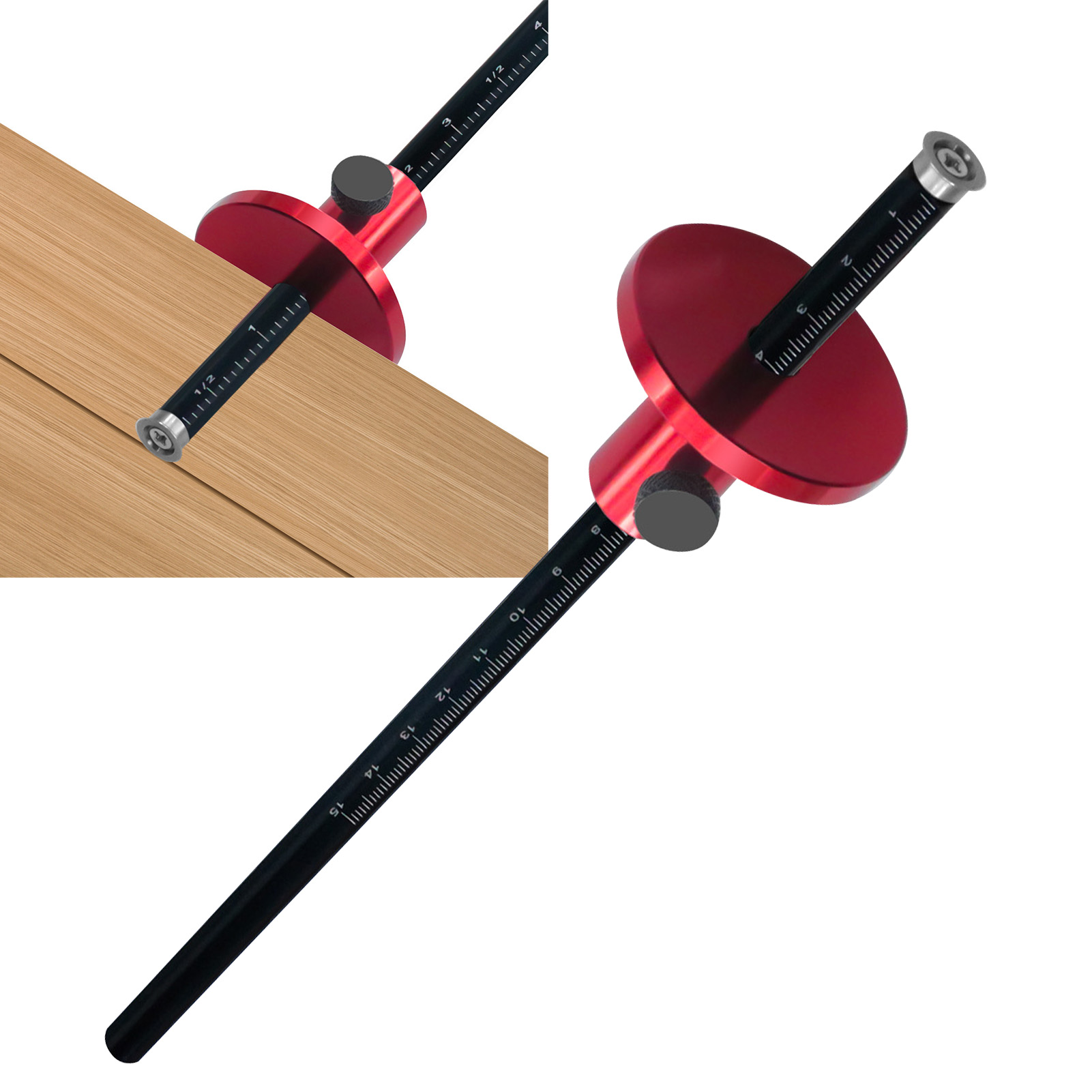 Przymiar traserski z metryczną – Woodworking Project recenzja i cena
