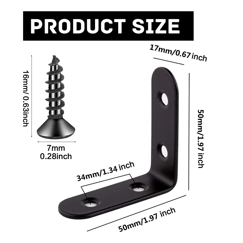 6-20 szt. wspornik L kąt prost – Woodworking X Brace recenzja i cena