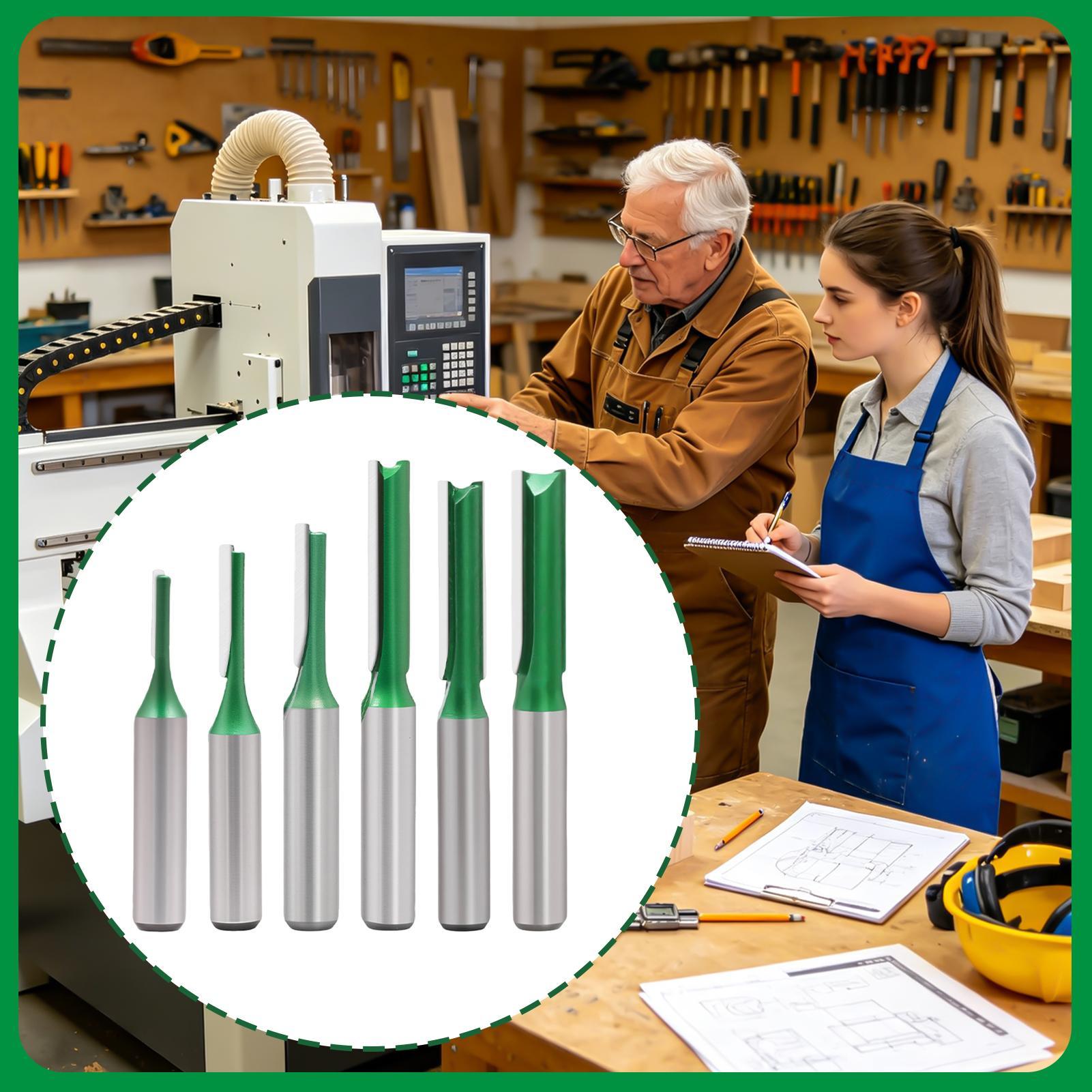 Zestaw frezów prostych z trzpi – Router Bits For Woodworking recenzja i cena