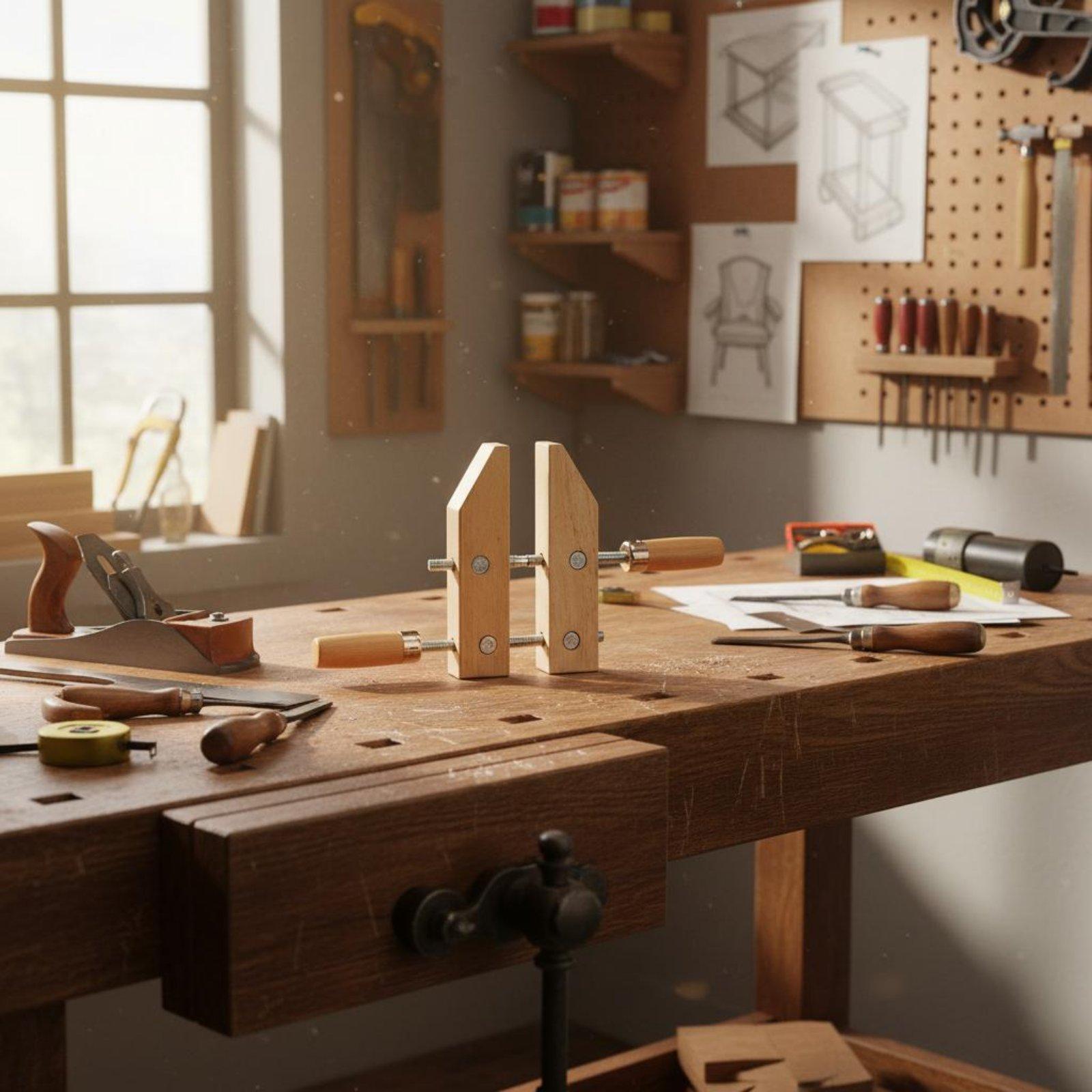 Regulowany zacisk stolarski z  – Woodworking Clamp recenzja i cena