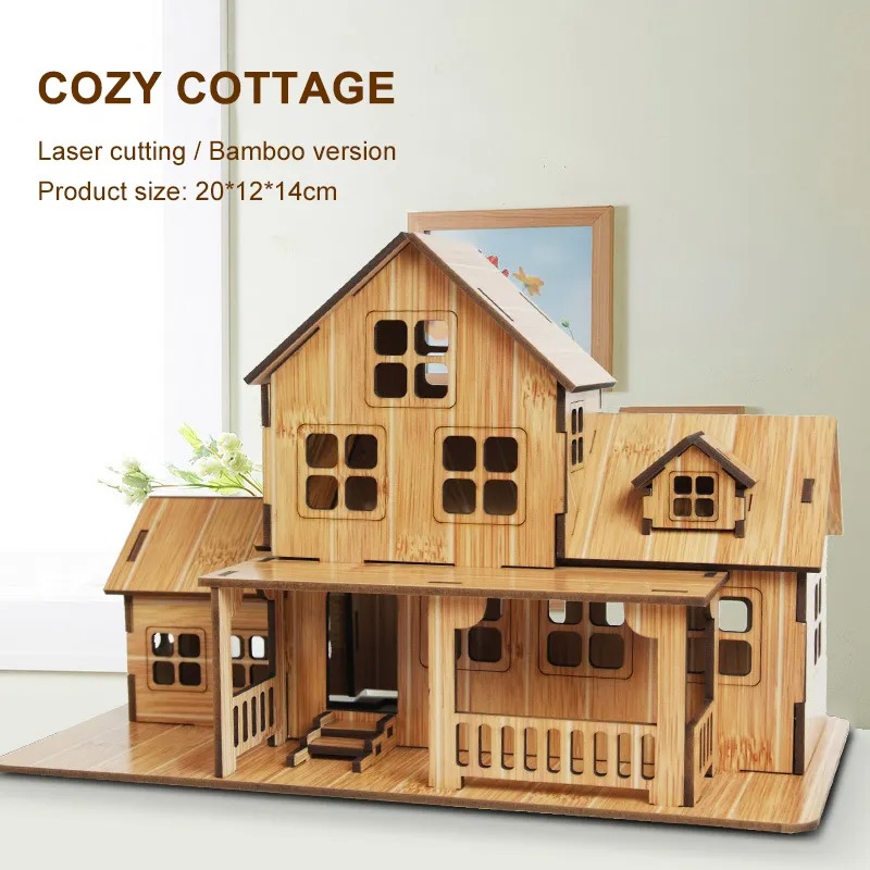 Drewniane puzzle 3D GamesCozy  – Woodworking Game recenzja i cena