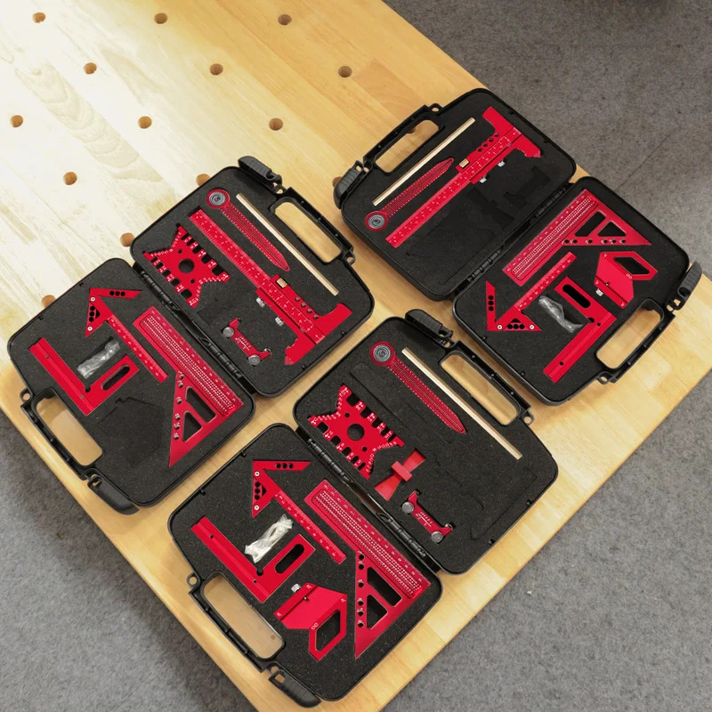 Zestaw stolarski z aluminiowym – Woodworking Kits recenzja i cena