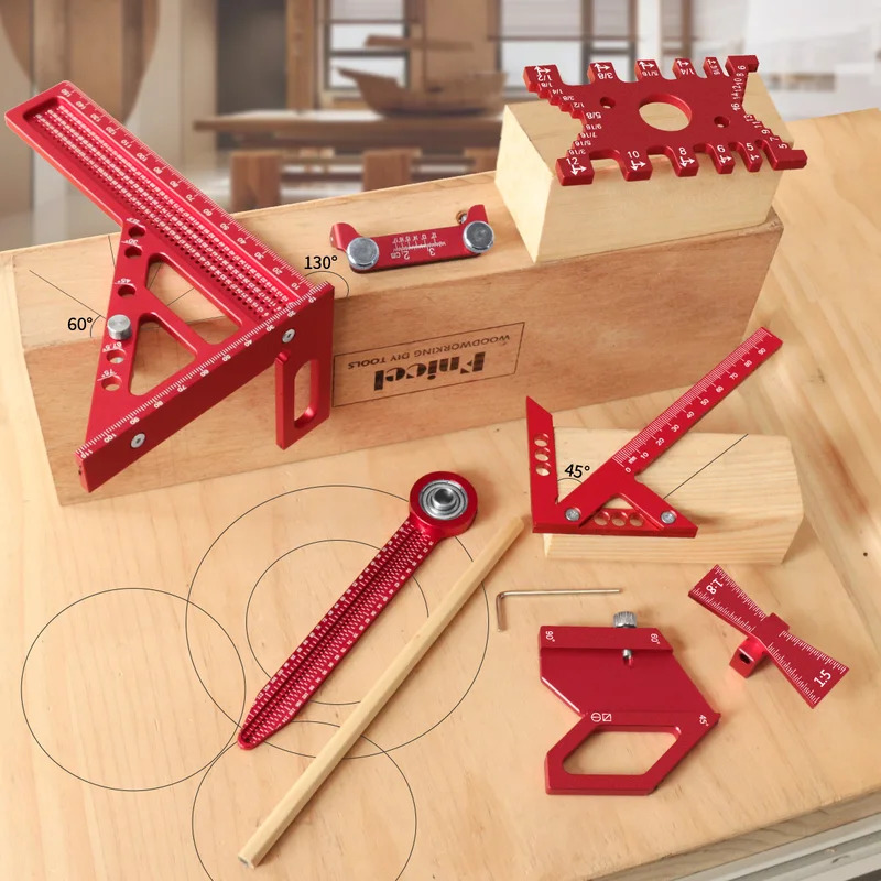 Zestaw stolarski z aluminiowym – Woodworking Kits recenzja i cena