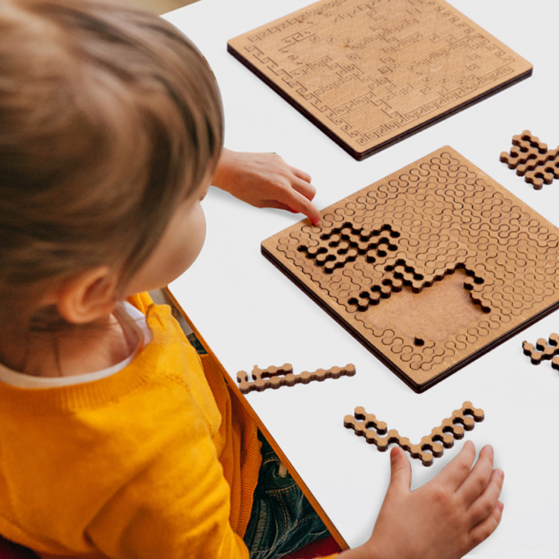 Niemożliwe drewniane puzzle IQ – Woodworking Game recenzja i cena