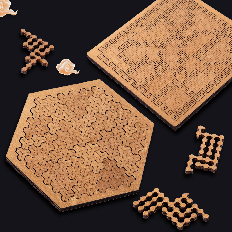 Niemożliwe drewniane puzzle IQ – Woodworking Game recenzja i cena