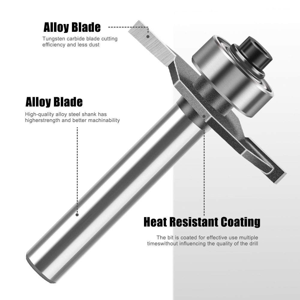 Frez trzpieniowy z łożyskiem k – Router Bits For Woodworking recenzja i cena