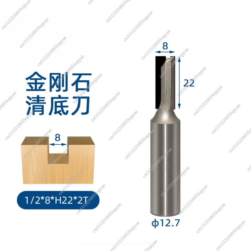 Frez diamentowy PCD z płaskim  – Router Bits For Woodworking recenzja i cena