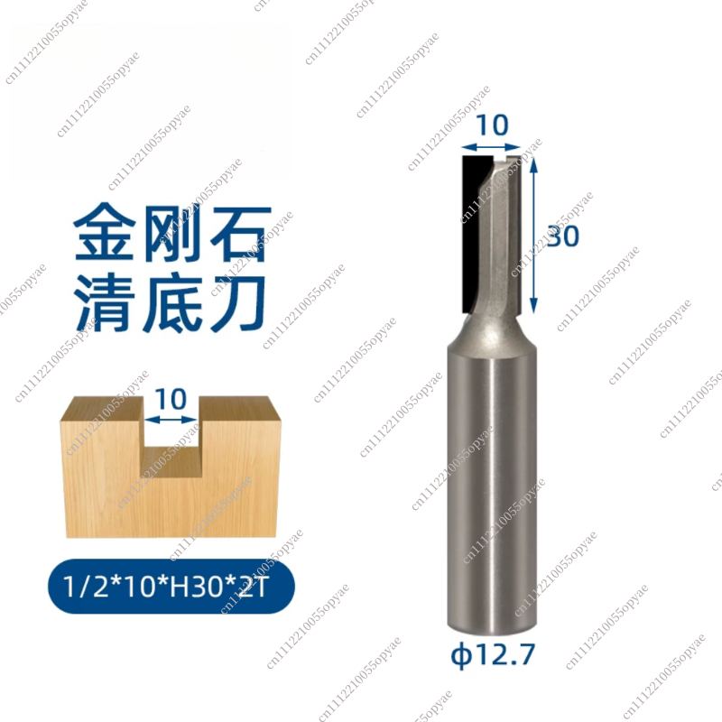Frez diamentowy PCD z płaskim  – Router Bits For Woodworking recenzja i cena