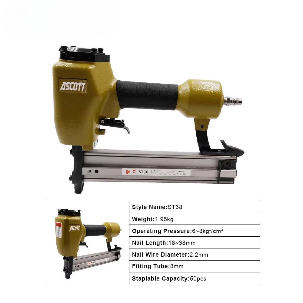 Gwoździarka pneumatyczna ST38  – Woodworking Project recenzja i cena