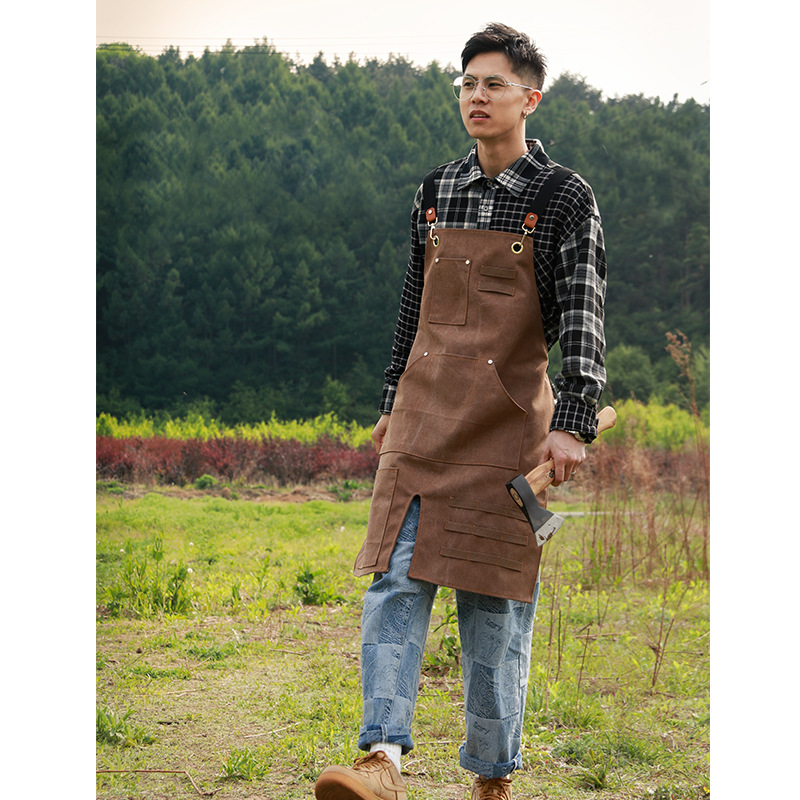 Wodoodporny fartuch roboczy z  – Woodworking Overalls recenzja i cena