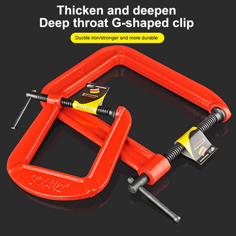 Zacisk G, zacisk C o głębokim  – Woodworking Clamp recenzja i cena