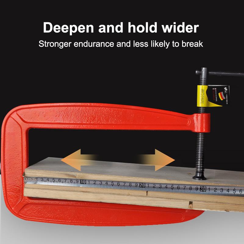 Zacisk G, zacisk C o głębokim  – Woodworking Clamp recenzja i cena