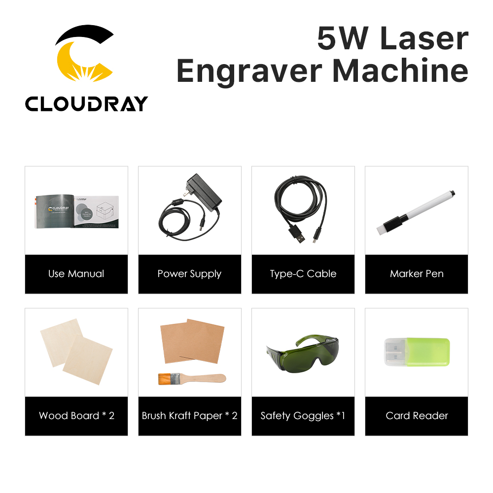 Cloudray Laserowa Maszyna do G – Woodworking Project recenzja i cena