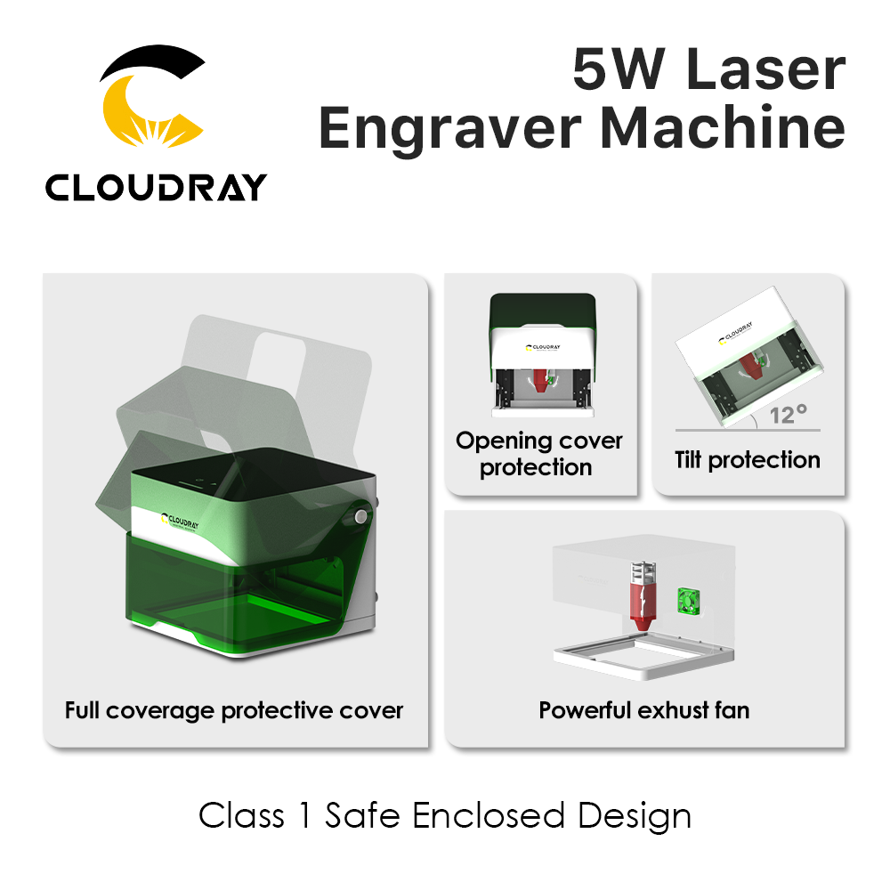 Cloudray Laserowa Maszyna do G – Woodworking Project recenzja i cena