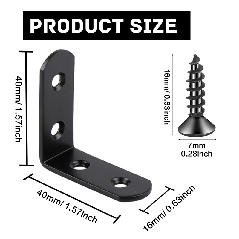 6-20 szt. wspornik L ze stali  – Woodworking X Brace recenzja i cena